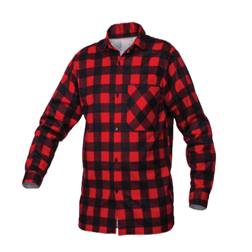 SaraTex Overhemd ruit - Flanel (10-106) rood
